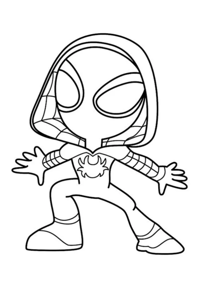 Spidey e seus Amigos Espetaculares para imprimir e colorir