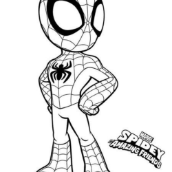 Spidey e seus Amigos Espetaculares para imprimir e colorir