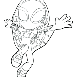 Spidey e seus Amigos Espetaculares para imprimir e colorir