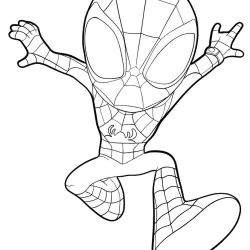 Spidey e seus Amigos Espetaculares para imprimir e colorir