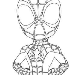 Spidey e seus Amigos Espetaculares para imprimir e colorir