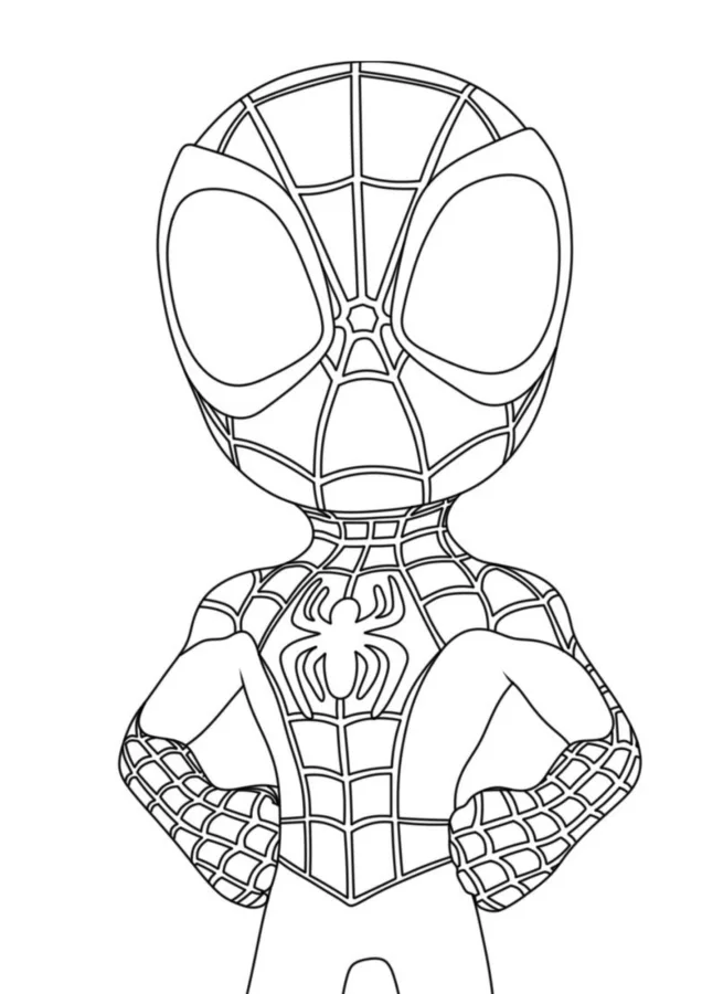 Spidey e seus Amigos Espetaculares para imprimir e colorir