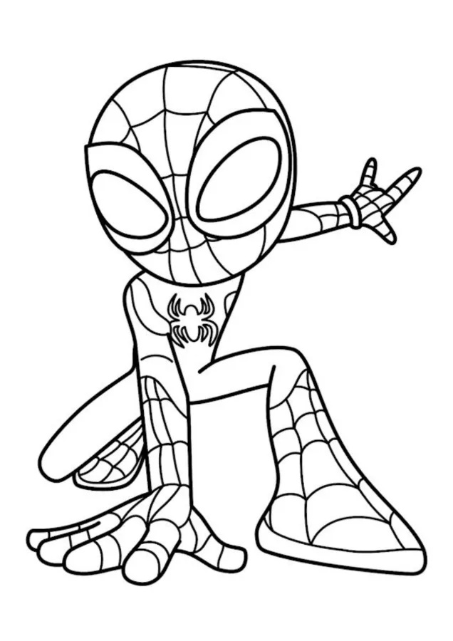 Spidey e seus Amigos Espetaculares para imprimir e colorir
