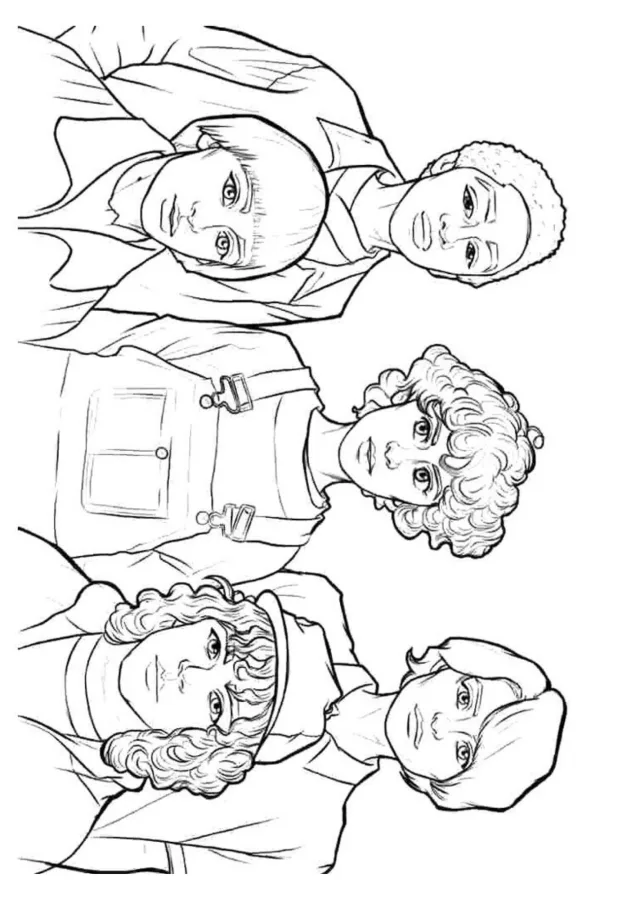 Stranger Things para imprimir e colorir