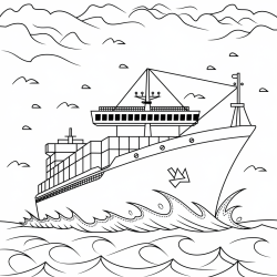 desenho de Navios