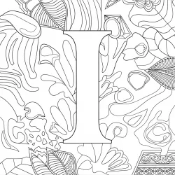 Vogais para imprimir e colorir