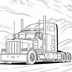 desenho de Carretas
