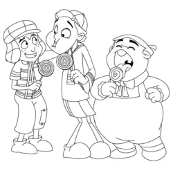 Chaves para imprimir e colorir