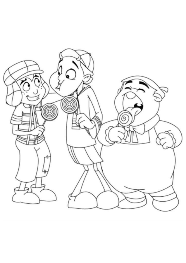Chaves para imprimir e colorir