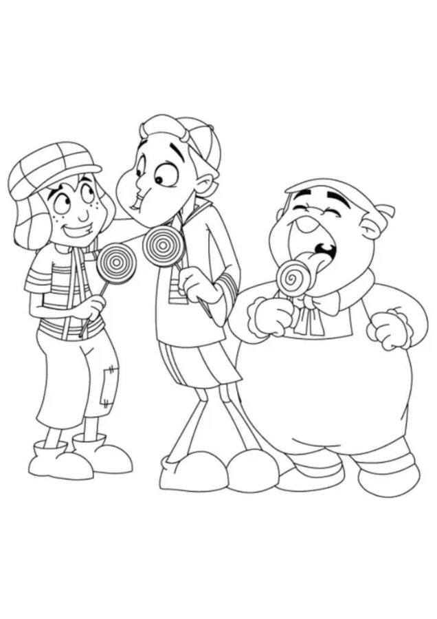 Chaves para imprimir e colorir