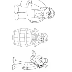 Chaves para imprimir e colorir