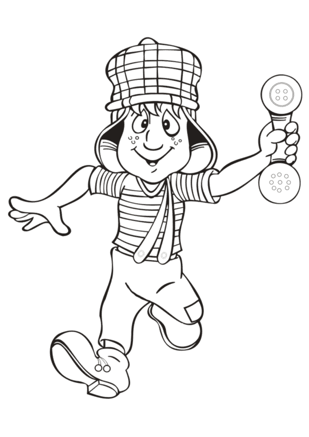 Chaves para imprimir e colorir