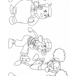 Chaves para imprimir e colorir