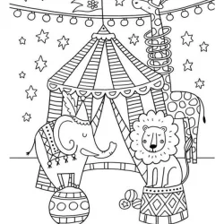 desenho de Circo