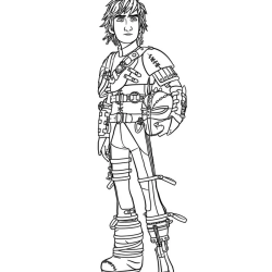 Como treinar seu dragão para imprimir e colorir