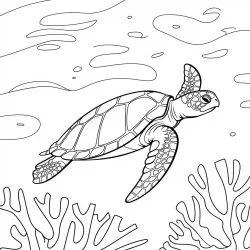 Fundo do Mar para imprimir e colorir