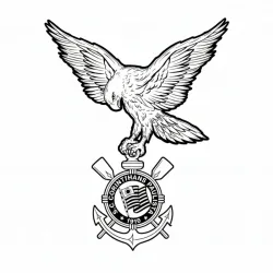 Corinthians para imprimir e colorir
