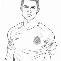 Corinthians para imprimir e colorir
