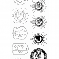 Corinthians para imprimir e colorir