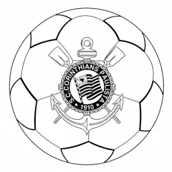 Corinthians para imprimir e colorir