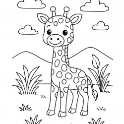Desenhos fofos para imprimir e colorir
