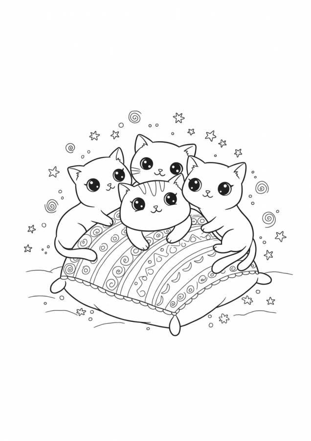 Desenhos fofos para imprimir e colorir