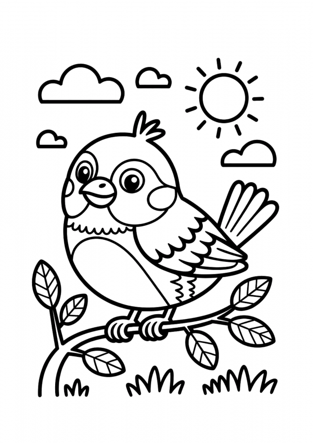 Desenhos fofos para imprimir e colorir