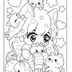 Desenhos fofos para imprimir e colorir