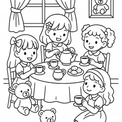 Desenhos fofos para imprimir e colorir
