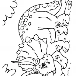 Dinossauros para imprimir e colorir