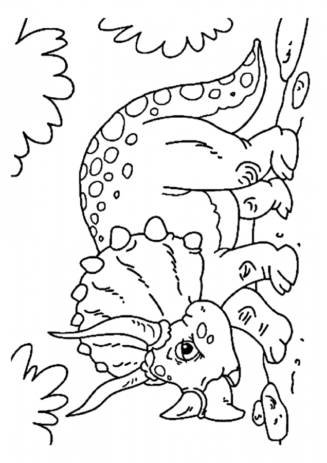 Dinossauros para imprimir e colorir