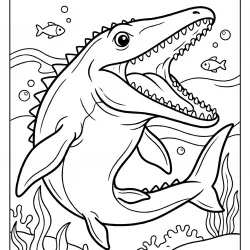 Dinossauros para imprimir e colorir