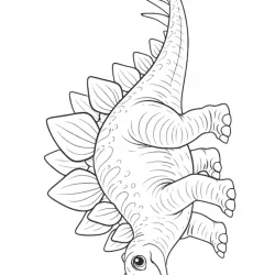 Dinossauros para imprimir e colorir