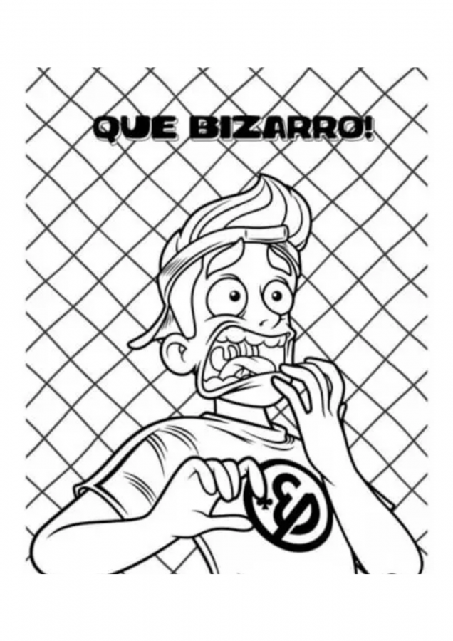 Enaldinho para imprimir e colorir
