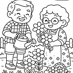 desenho de Avós