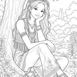 BlackPink para imprimir e colorir