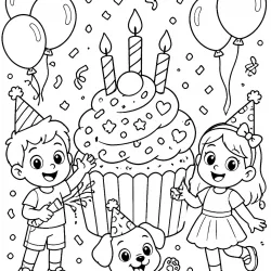 desenho de Cupcake