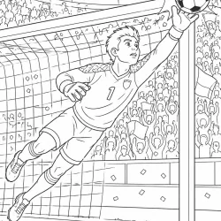 Copa do Mundo para imprimir e colorir