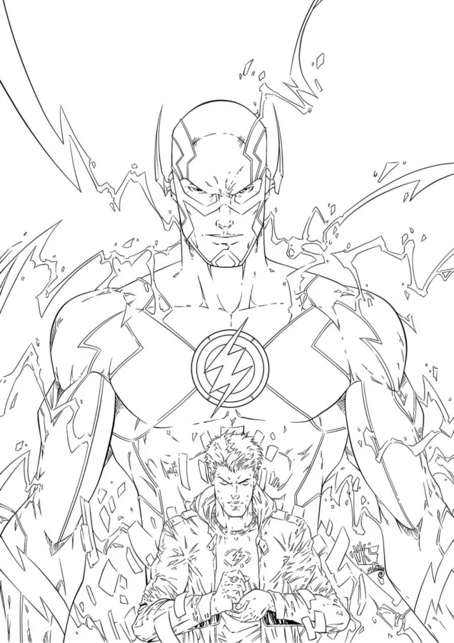 Flash para imprimir e colorir