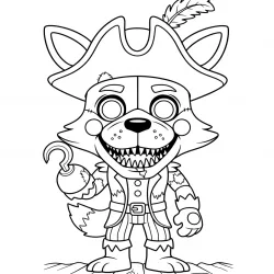 FNAF para imprimir e colorir
