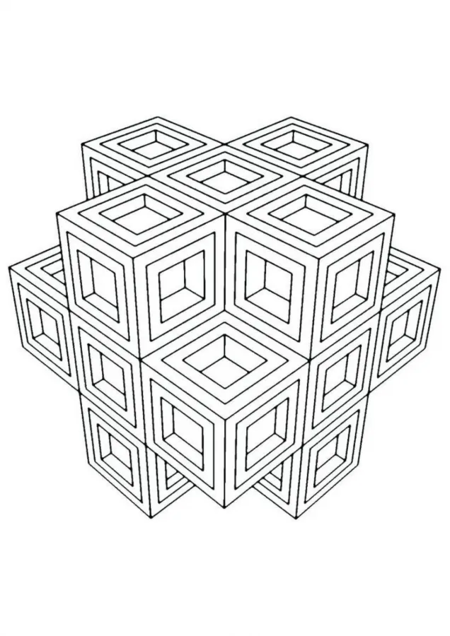 Formas para imprimir e colorir