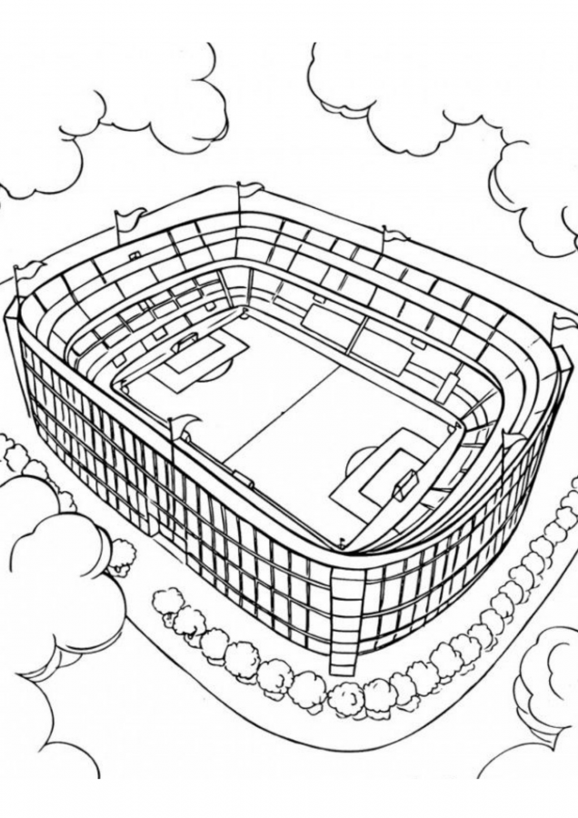 Futebol para imprimir e colorir