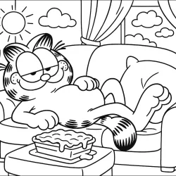 Garfield para imprimir e colorir