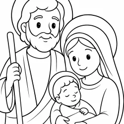 Jesus para imprimir e colorir
