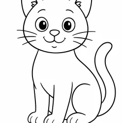 Gatos para imprimir e colorir