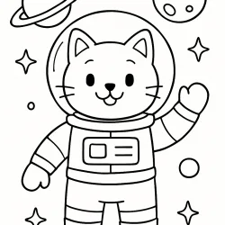 Gatos para imprimir e colorir