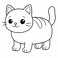 Gatos para imprimir e colorir