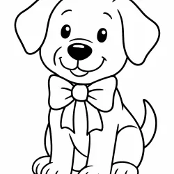 Cachorros para imprimir e colorir