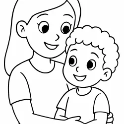 Dia das mães para imprimir e colorir