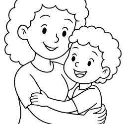 Dia das mães para imprimir e colorir